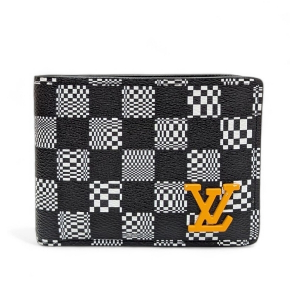 ✨️💎Super Rare .Authentic Louis Vuitton Damier Distorted Multiple Wallet - Picture 2 of 15